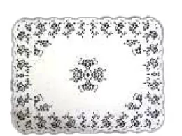 Dentelle Harmony blanche 35 x 45 cm remplacé par 170446 (5c)